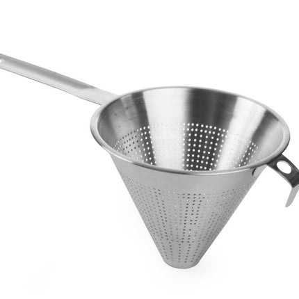 HENDI Spitzsieb mit Randhalterung – 380 × 180 × 150 mm – weitere Produktansicht