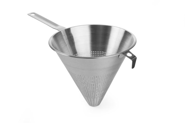 HENDI Spitzsieb mit Randhalterung – 435 × 235 × 220 mm – Produktansicht