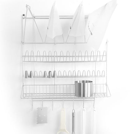 HENDI Wandregal für Spritzbeutel – 500 × 360 × 560 mm – weitere Produktansicht