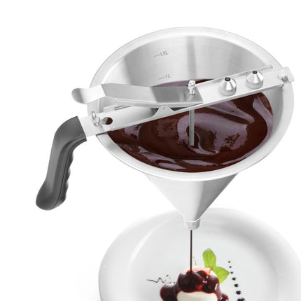 HENDI Fondant-Trichter Profi Line – Profi Line – 1.5 l – Ø 212 × H 315 mm – weitere Produktansicht