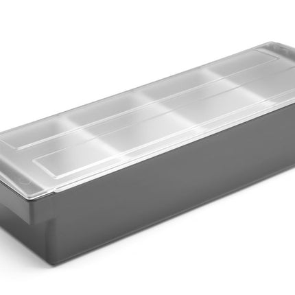 BarUp Zutatenbehälter – 4 Fächer – 480 × 150 × 100 mm – weitere Produktansicht