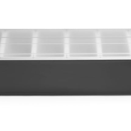 BarUp Zutatenbehälter – 6 Fächer – 480 × 150 × 100 mm – weitere Produktansicht