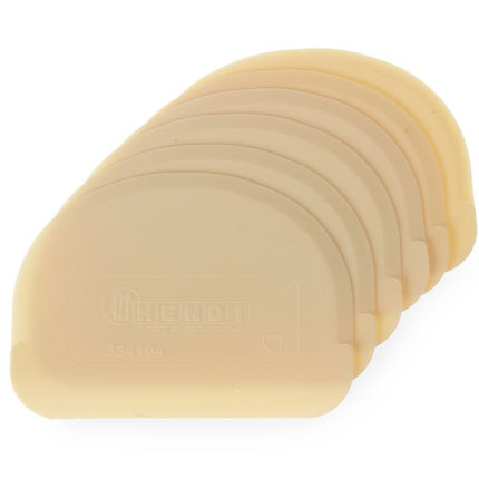 HENDI Teigschaber – flexibel – 120 × 88 mm – 6 Stück – weitere Produktansicht