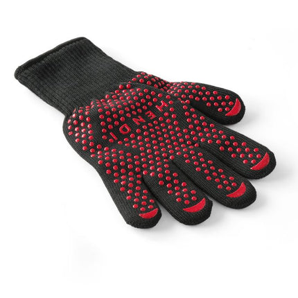 HENDI Grillhandschuhe hitzebeständig – 300 mm – 2 Stück – Produktansicht