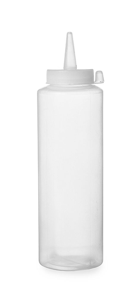 HENDI Spenderflasche – 0.7 l – Transparent – Ø 70 × H 245 mm – Produktansicht