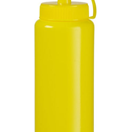 HENDI Spenderflasche – 0.7 l – Gelb – Ø 70 × H 245 mm – Produktansicht