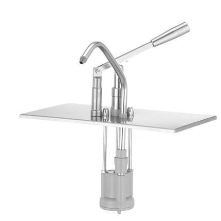 HENDI Deckel mit Spender für GN-Behälter –  aus rostfreiem Stahl – GN 1 / 3 – Silber – 352 × 180 mm – Detailansicht 2