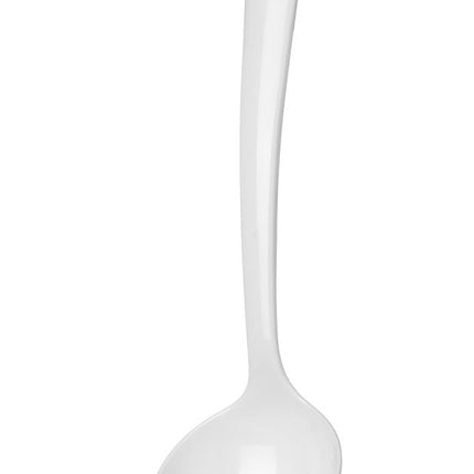 HENDI Saucenlöffel – 0.07 l – Weiß – 235 × 75 mm – Produktansicht
