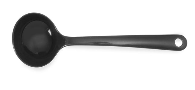 HENDI Saucenlöffel – 0.07 l – Schwarz – 235 × 75 mm – Produktansicht