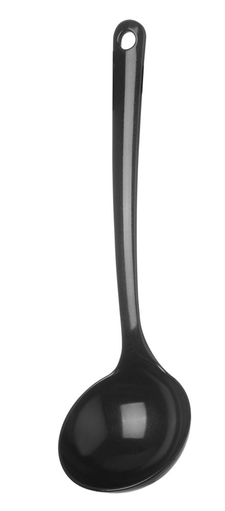 HENDI Saucenlöffel – 0.14 l – Schwarz – 300 × 93 mm – Produktansicht
