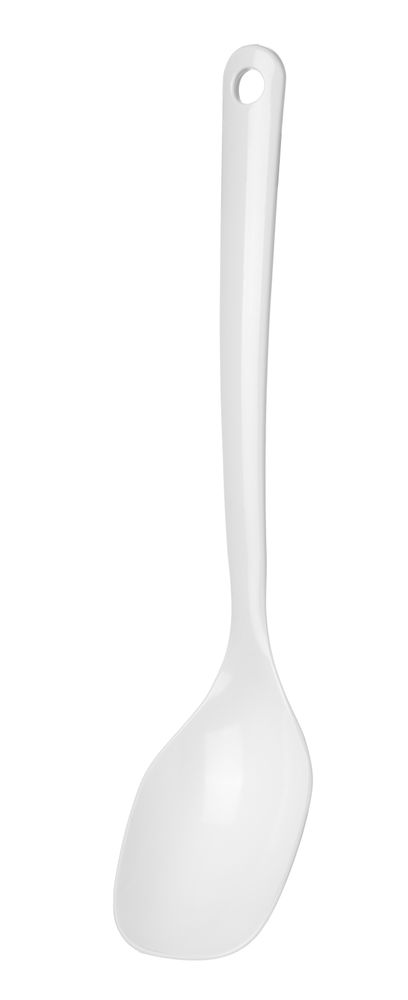 HENDI Salatlöffel – Weiß – 305 mm – Produktansicht