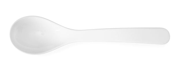 HENDI Salatlöffel – 0.03 l – Weiß – 235 × 55 mm – Produktansicht