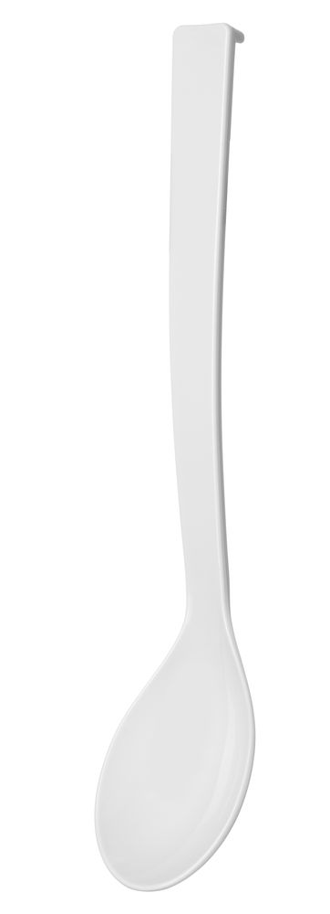 HENDI Salatlöffel – 0.06 l – Weiß – 335 × 70 mm – Produktansicht