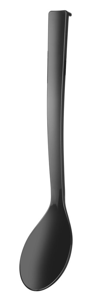 HENDI Salatlöffel – 0.06 l – Schwarz – 335 × 70 mm – Produktansicht