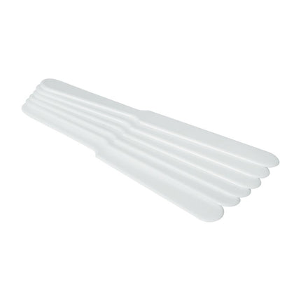 BarUp Bierabstreicher – Weiß – 235 × 26 mm – 6 Stück – Produktansicht