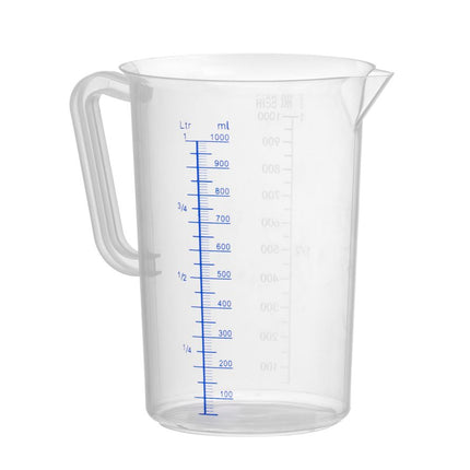 HENDI Messbecher – Polyproylen – Kitchen Line – 1 l – Ø 110 × H 170 mm – weitere Produktansicht