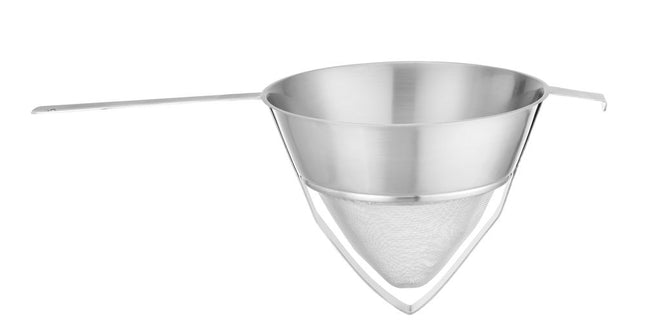 HENDI Konisches Sieb mit Drahtgeflecht –  verstärkt – 505 × 250 × H 200 mm – Produktansicht