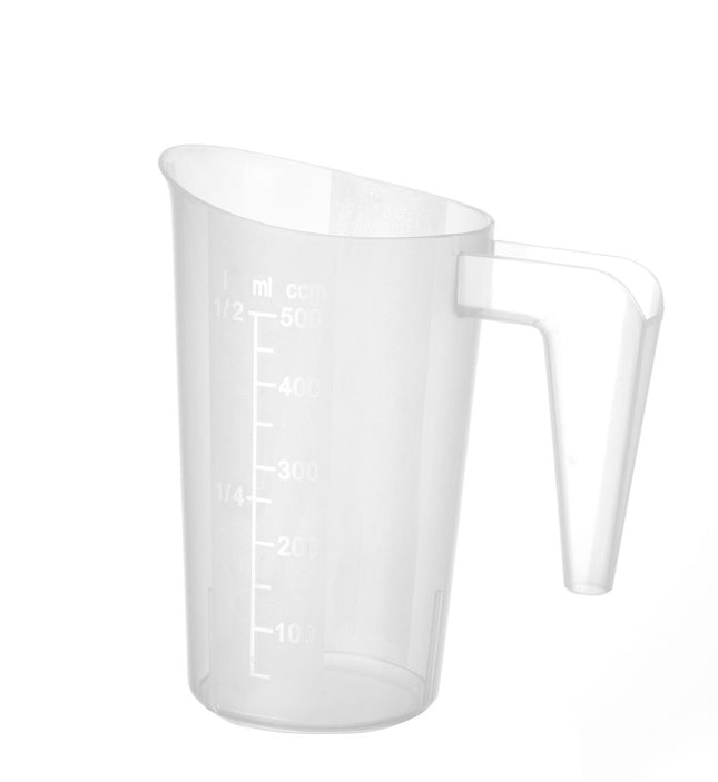 HENDI Messbecher – stapelbar – Budget Line – 0.5 l – Ø 95 × H 136 mm – Produktansicht