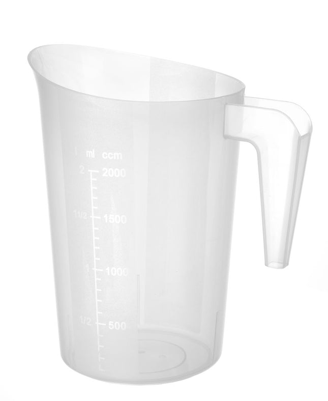 HENDI Messbecher – stapelbar – Budget Line – 2 l – Ø 160 × H 205 mm – Produktansicht