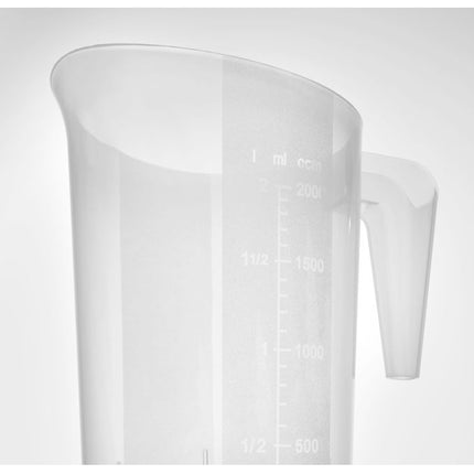 HENDI Messbecher – stapelbar – Budget Line – 2 l – Ø 160 × H 205 mm – weitere Produktansicht