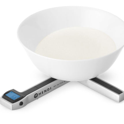 HENDI Zusammenklappbare Küchenwaage – 219 × 180 × H 16 mm – Weitere Produktansicht