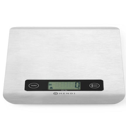 HENDI Küchenwaage 5 kg – 169 × 218 × 13 mm – Produktansicht