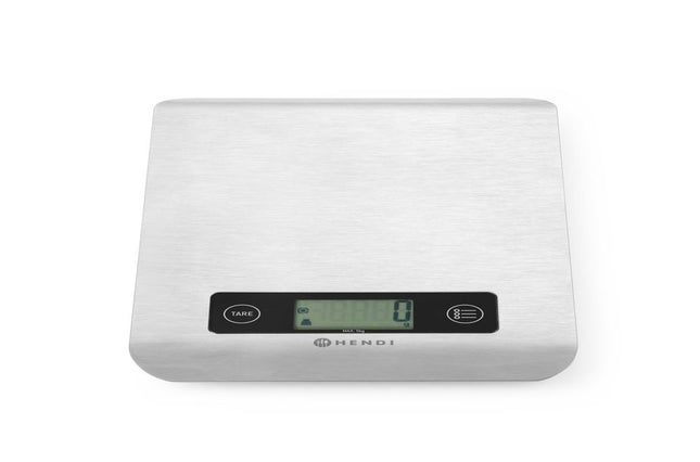 HENDI Küchenwaage 5 kg – 169 × 218 × 13 mm – Produktansicht
