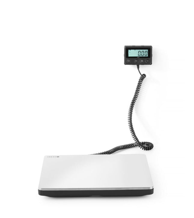 HENDI Digitalwaage 200 kg – 298 × 248 × 37 mm – Produktansicht