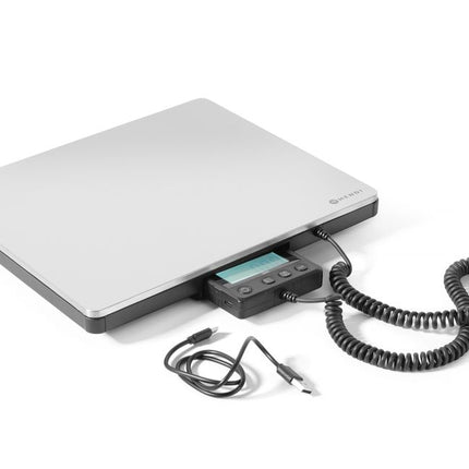 HENDI Digitalwaage 200 kg – 298 × 248 × 37 mm – weitere Produktansicht