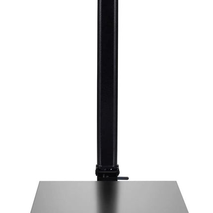 HENDI Industriewaage –  klappbar – Schwarz – 390 × 661 × H 819 mm  – Produktansicht