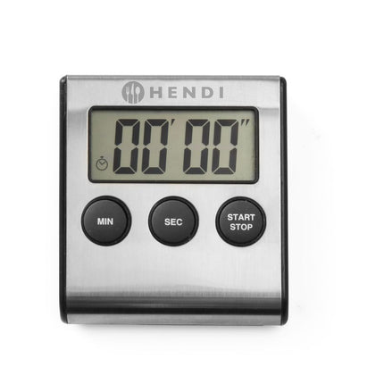 HENDI Digitale Küchenuhr – 65 × 70 × 17 mm – Produktansicht