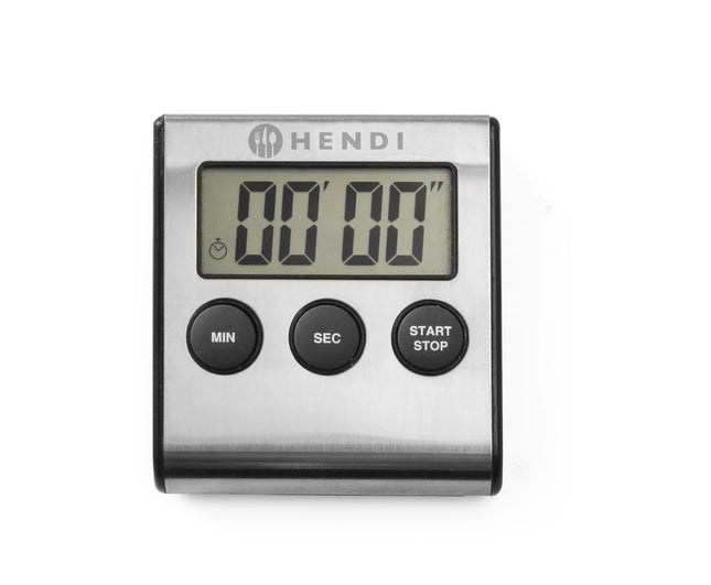 HENDI Digitale Küchenuhr – 65 × 70 × 17 mm – Produktansicht