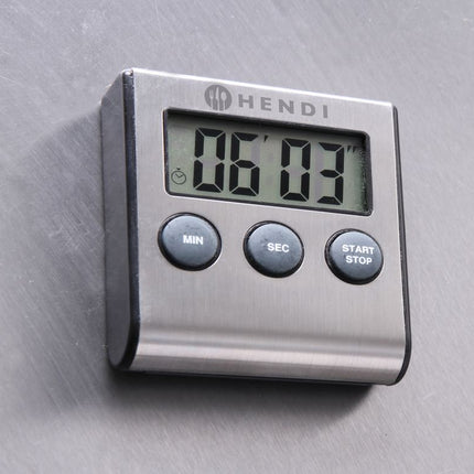 HENDI Digitale Küchenuhr – 65 × 70 × 17 mm – weitere Produktansicht