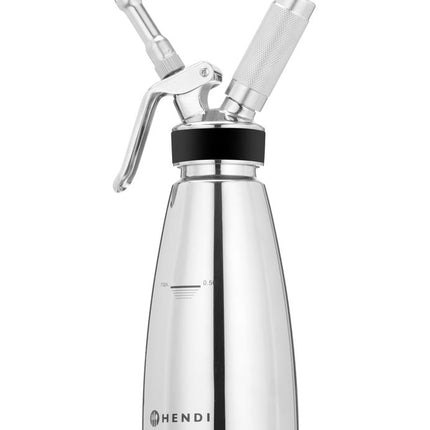 HENDI Thermo-Sahnespender – 0 – 5 l – Ø 95 × H 275 mm – Produktansicht