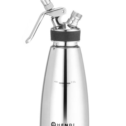 HENDI Thermo-Sahnespender – 0 – 5 l – Ø 95 × H 275 mm – Detailansicht 3