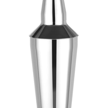 BarUp Cobbler Shaker – 3-teilig – 0.75 l – Silber – Ø 90 × H 255 mm – Produktansicht