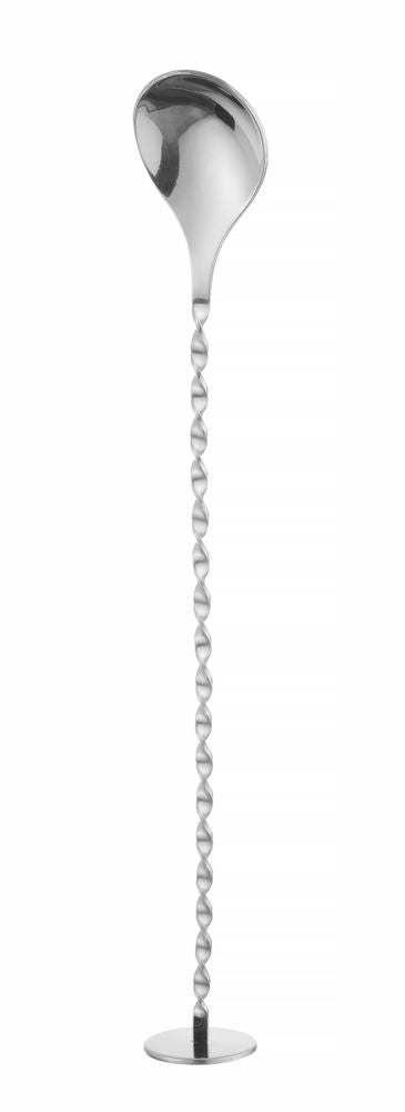 BarUp Barlöffel mit Stößel – Silber – 280 × 35 mm – Produktansicht