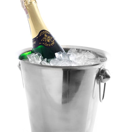 BarUp Champagnerkühler – 3.3 l – Silber – Ø 220 × H 190 mm – weitere Produktansicht