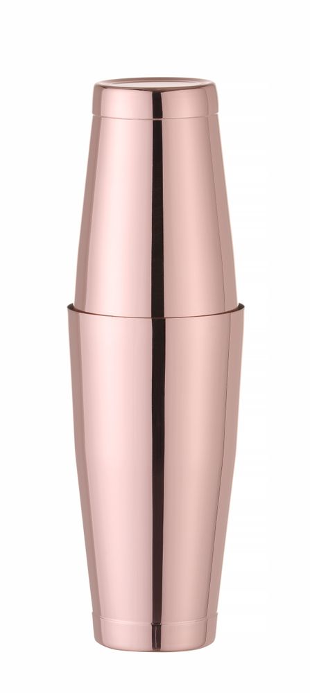 BarUp Tin-on-Tin Boston Shaker – 0.8 l – Kupfer – Ø 90 mm – Produktansicht