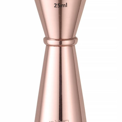 BarUp Barmaß 30 / 50 ml – Kupfer – Ø 45 × H 114 mm – weitere Produktansicht