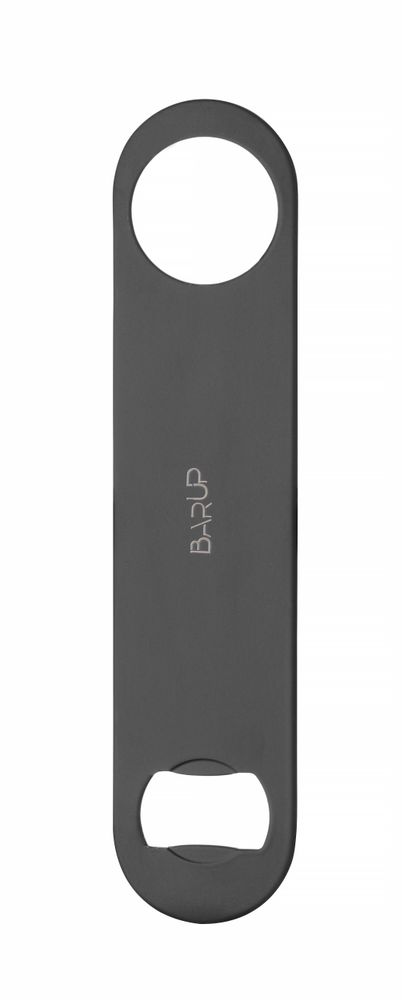 BarUp Flaschenöffner – Schwarz – 180 × 40 mm – Produktansicht