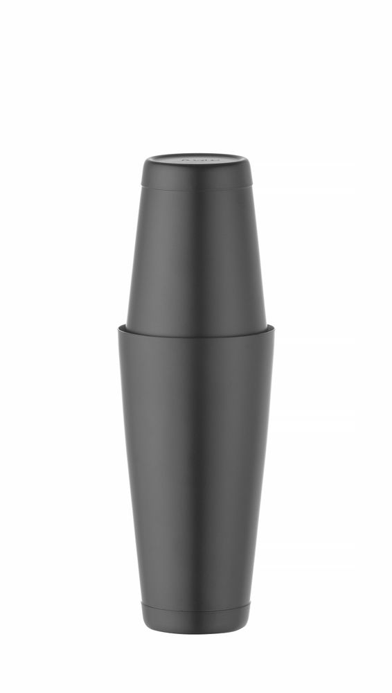 BarUp Tin-on-Tin Boston Shaker – 0 – 8 l – Schwarz – Ø 90 mm – Produktansicht