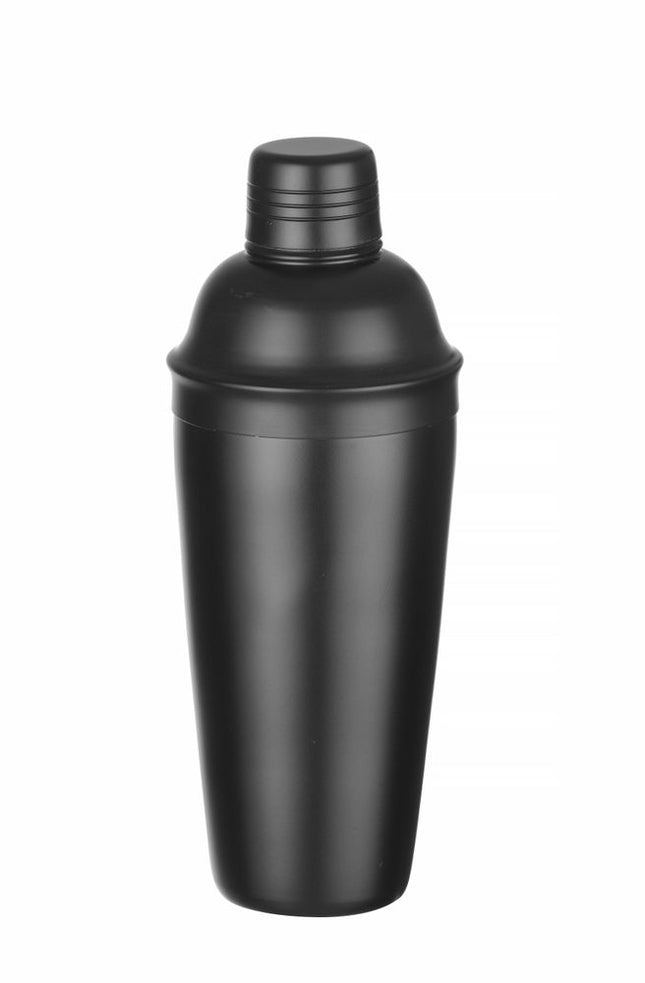 BarUp Cobbler Shaker –  3-teilig – Schwarz – Ø 85 × H 240 mm – Produktansicht