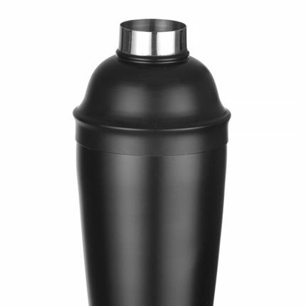 BarUp Cobbler Shaker –  3-teilig – Schwarz – Ø 85 × H 240 mm – Weitere Produktansicht
