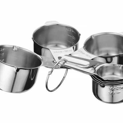 HENDI Messbecher - Set mit 7 Stk. – 140 × 85 × H 52 mm – Weitere Produktansicht