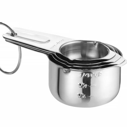 HENDI Messbecher - Set mit 4 Stk. – 135 × 80 × H 45 mm – Produktansicht
