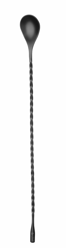 BarUp Barlöffel – Schwarz – 385 × 35 mm – Produktansicht