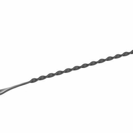 BarUp Barlöffel mit Stößel – Schwarz – 280 × 35 mm – Weitere Produktansicht