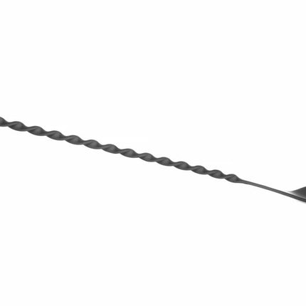 BarUp Barlöffel mit Stößel – Schwarz – 280 × 35 mm – Detailansicht