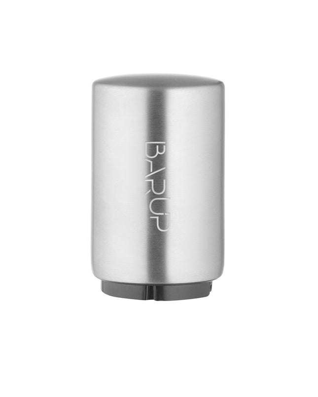 BarUp Flaschenöffner –  automatisch – Silber – Ø 50 × H 83 mm  – Produktansicht